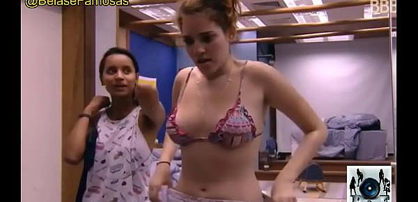  ANA CLARA DANADINHA DO BBB 18 MOSTROU OS PEITOS NO BANHO